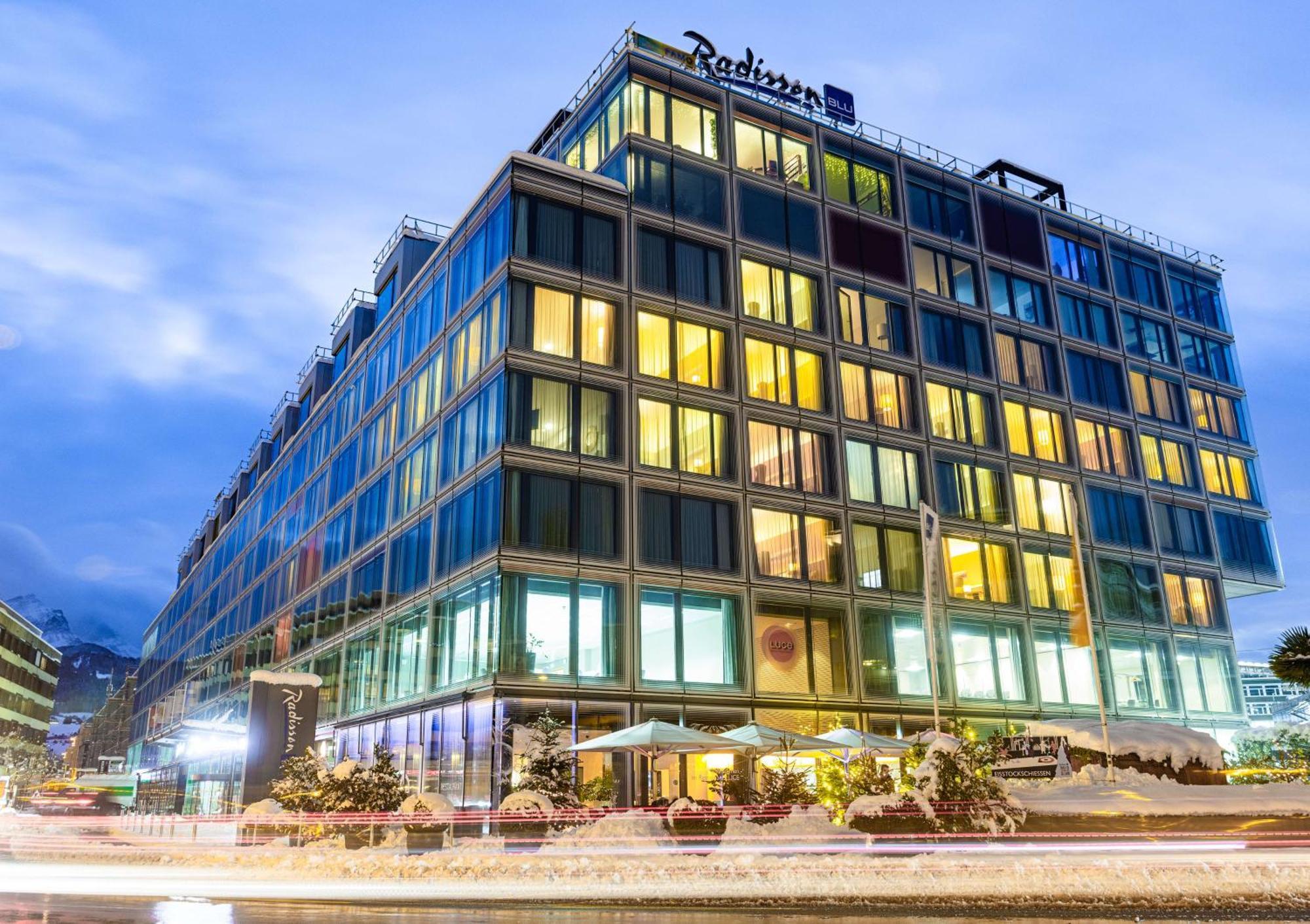 Radisson Blu Hotel, Lucerna Exterior foto