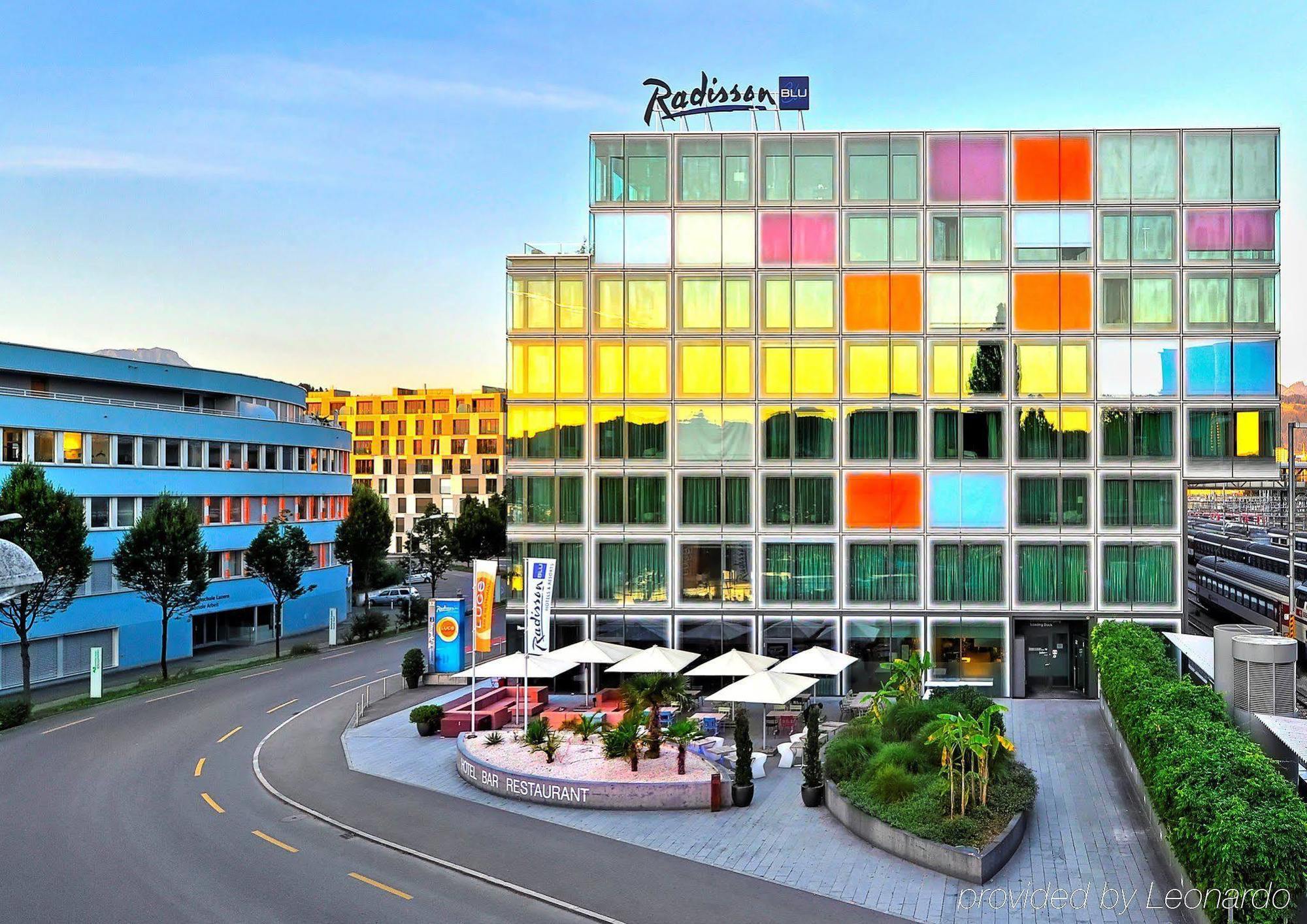 Radisson Blu Hotel, Lucerna Exterior foto